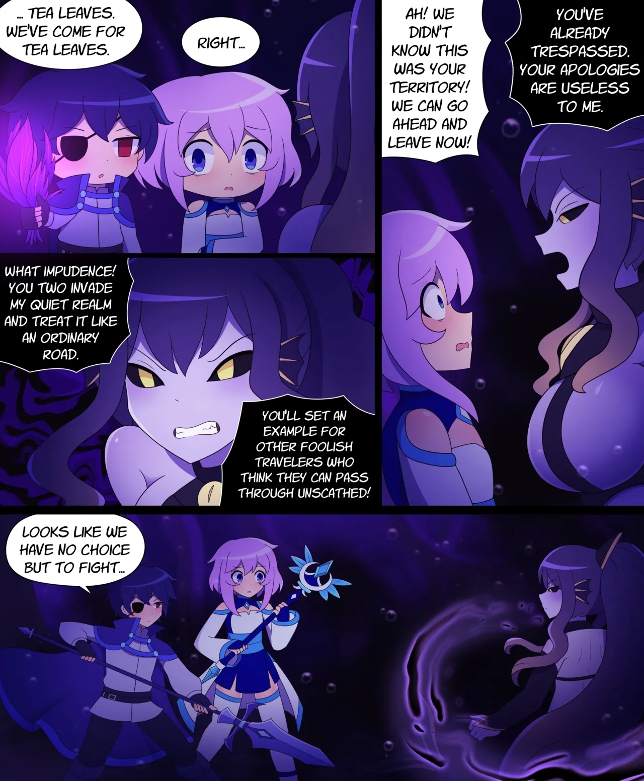 Seraph Ascent Chapter 3 With Route C : DARK SEA CAV - Page 11