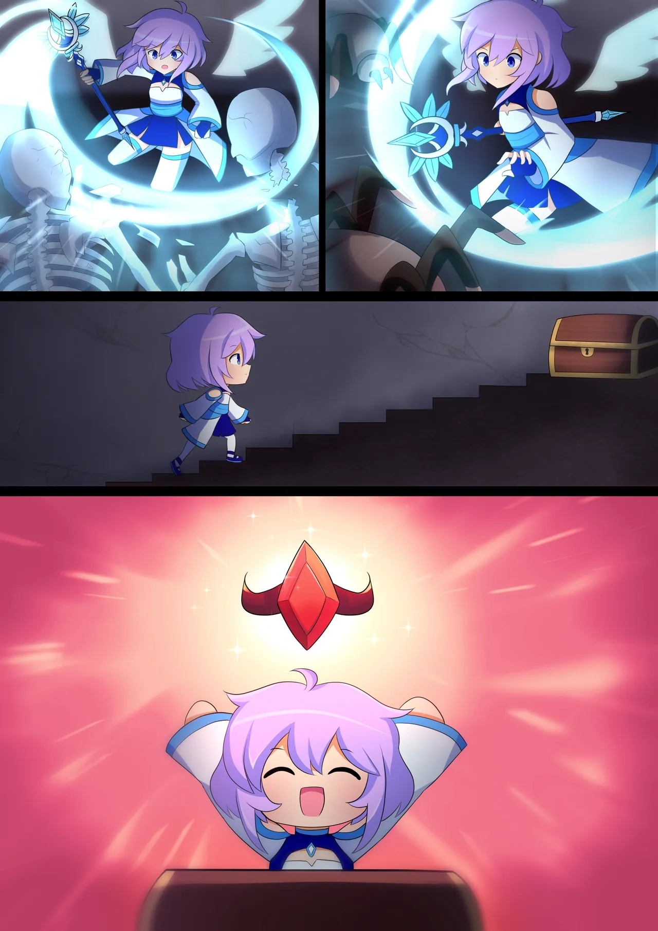 Femboy Mage Espen VS Suction Worm | 男娘魔法师埃斯彭 VS 吸噬蠕虫 - Page 6