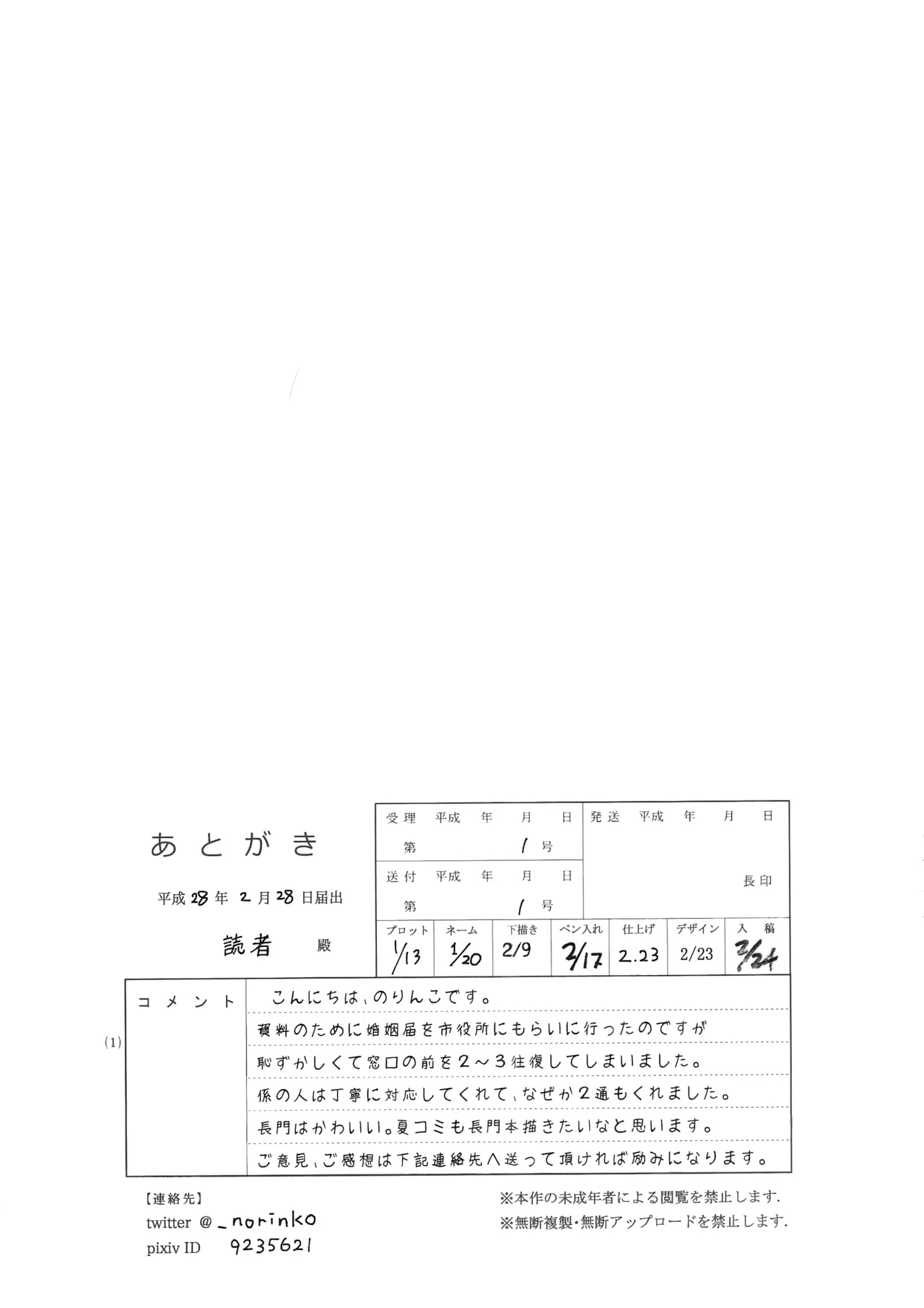 長門の一人暮らし - Page 19