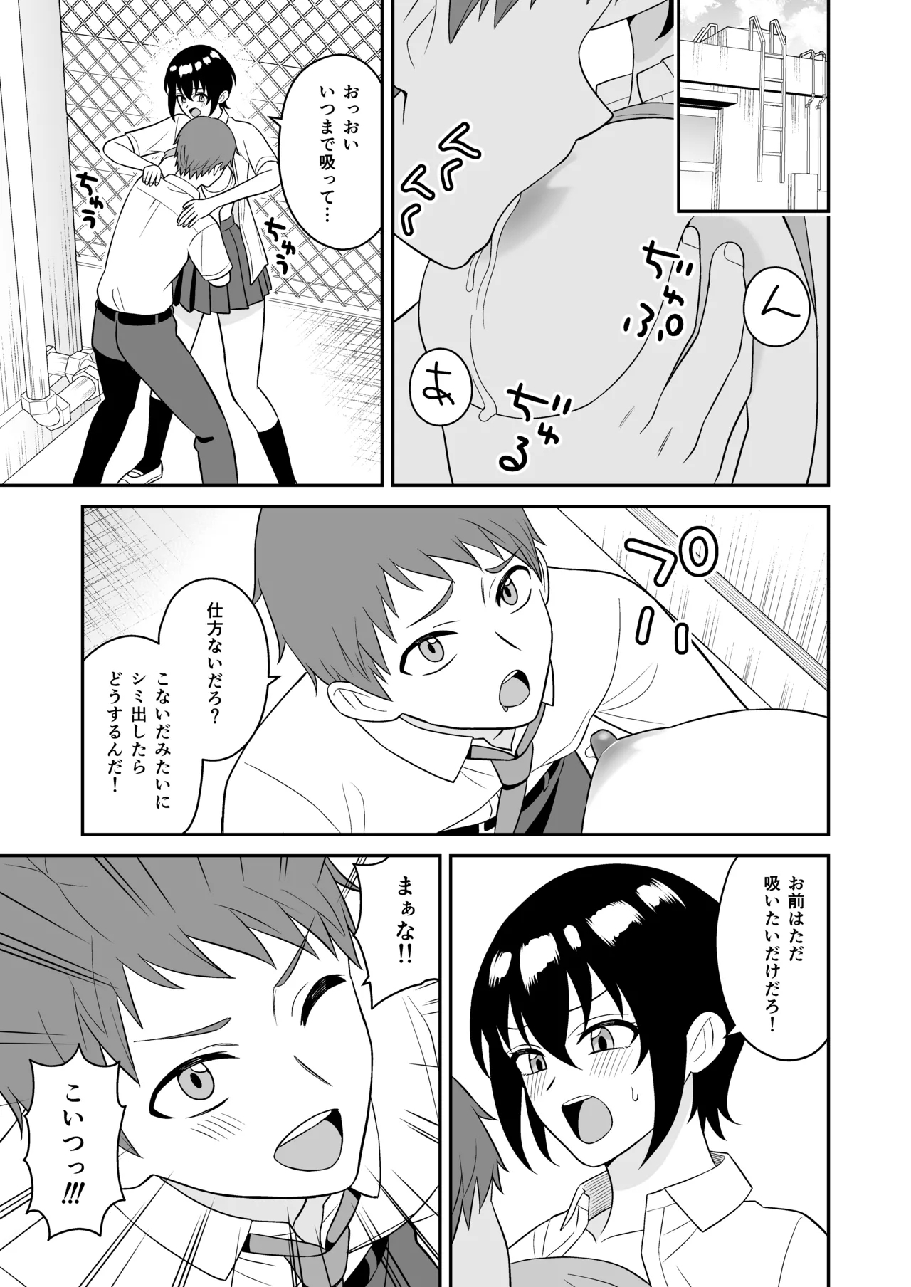 ボーイッシュ幼馴染が母乳を出せるようになったのでいっぱい吸わせてもらった - Page 20