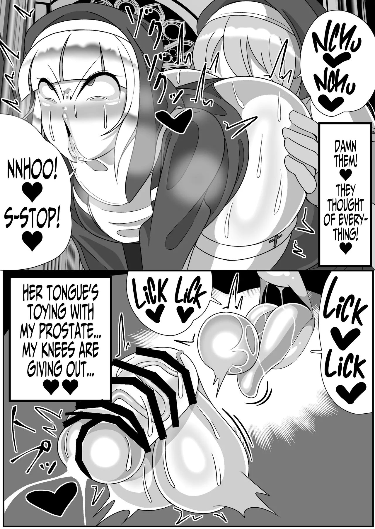 Futanari Seijo Shasei Kinshirei | Dick Slingin' Saintess - Page 26