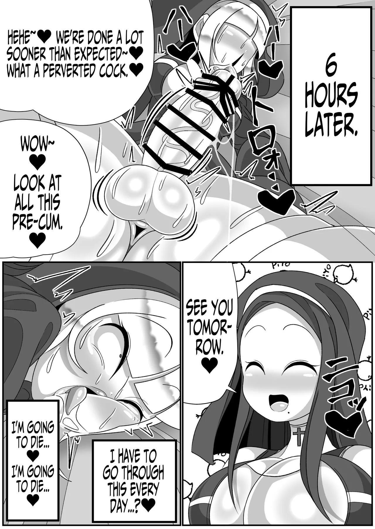 Futanari Seijo Shasei Kinshirei | Dick Slingin' Saintess - Page 29