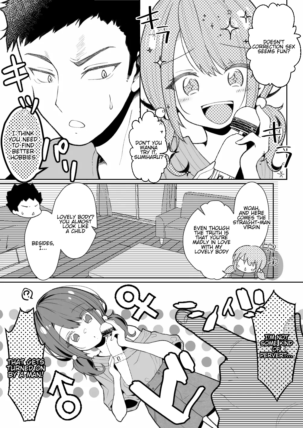 TS Mesugaki-chan wa Wakarase"rare"tai | TS brat wants to be taught a lesson - Page 6