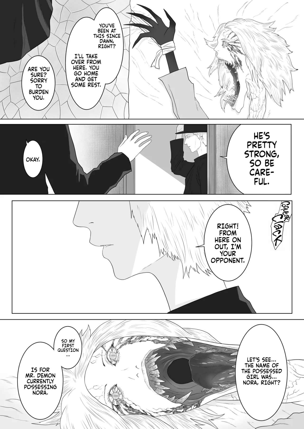 Futanari Akuma to Akuma Haraishi | The futanari demon and the exorcist - Page 7