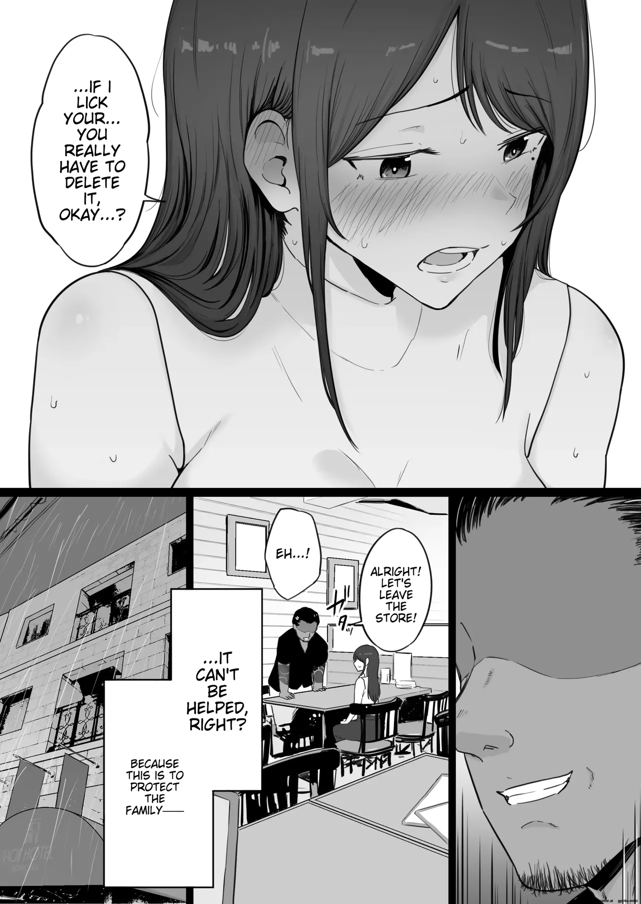 Collapsed Family 0 - The story of a mother who got hooked on sex with a Yakuza - Page 16