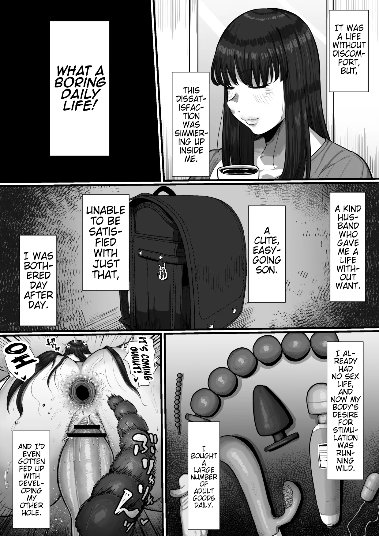 35-sai Otameshi Uwaki Futanari Kyokon de Acme Rikon Suru made no Kiroku | Log of a 35 Year Old, Orgasming From a Futanari’s Huge Penis, Then Getting Divorced - Page 4